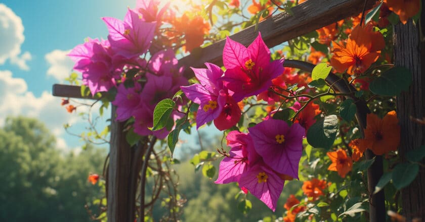Bougainvillier : Guide essentiel pour entretenir cette plante grimpante emblématique de l’été