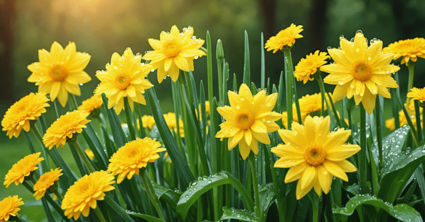 Découvrez les merveilles des fleurs jaunes dans votre jardin