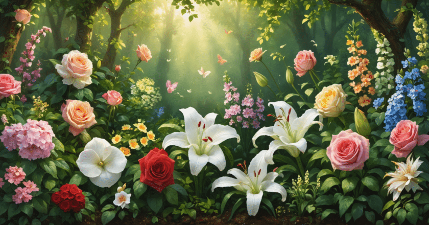 Découvrez les secrets des fleurs : guide complet sur les noms et significations