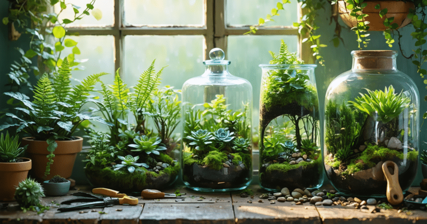 Guide complet pour créer un terrarium de plantes