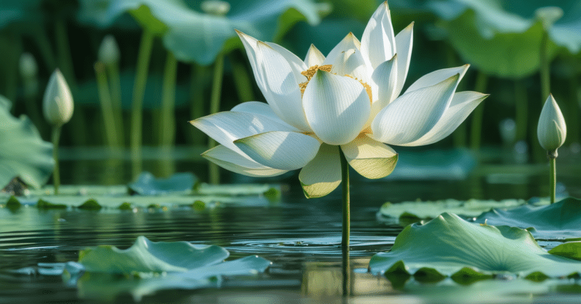 La fleur de lotus : symbole de pureté et de renaissance