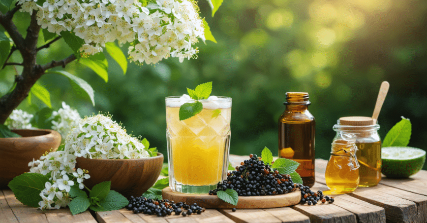 Les bienfaits de la fleur de sureau pour la santé