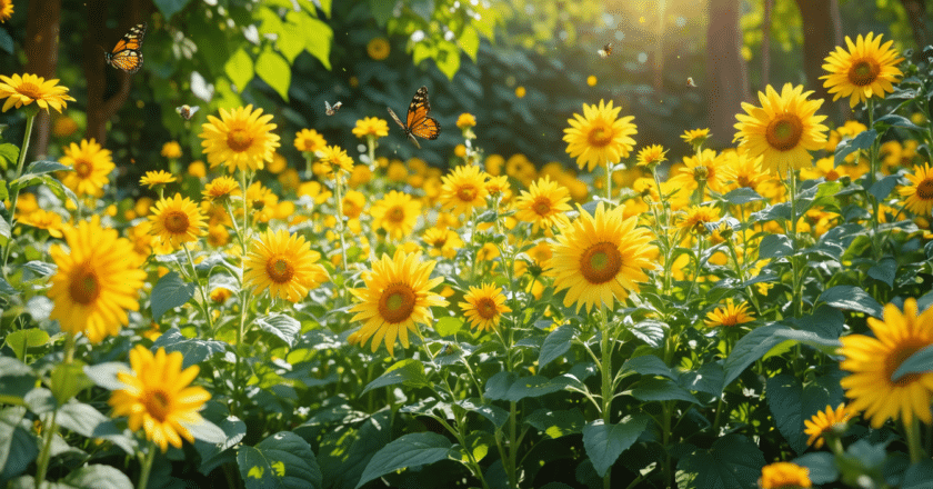 Les bienfaits des fleurs jaunes dans votre jardin