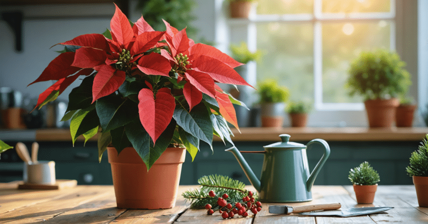 Tout savoir sur la fleur de Noël et son entretien