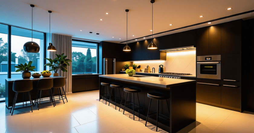 Cuisine îlot central : optimiser l’espace et la convivialité de votre pièce​