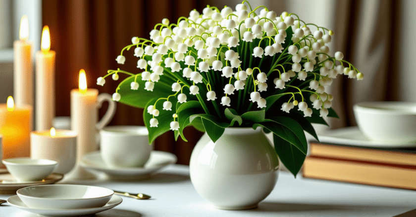 Muguet porte-bonheur : intégrer cette plante symbolique dans votre décoration​