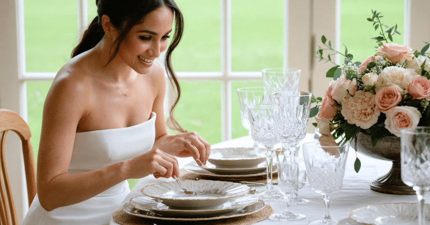 Meghan Markle déniche l’accessoire idéal pour sublimer une table élégante