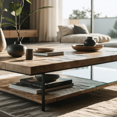 Table basse design made in design : Guide des matériaux et styles pour sublimer son salon