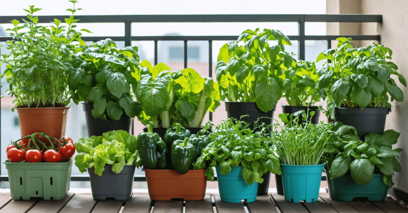 découvrez 8 légumes faciles à cultiver sur votre balcon