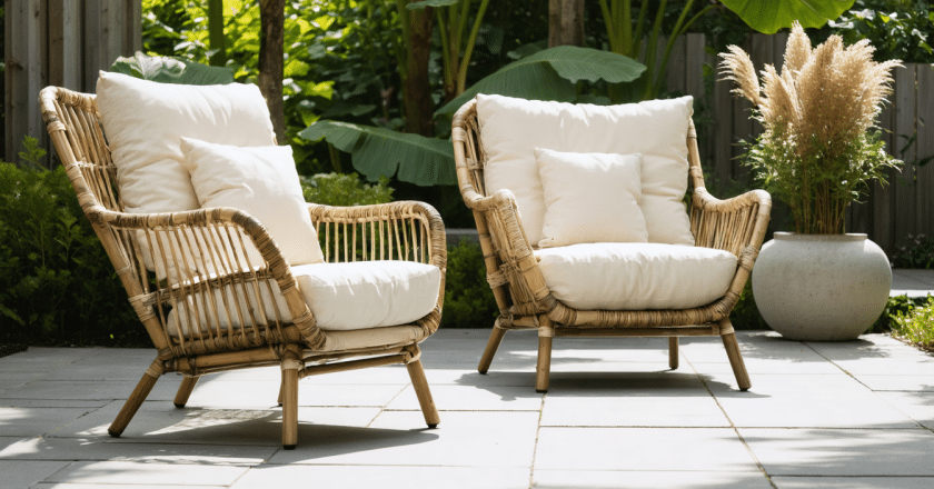 Découvrez le charme des fauteuils d’extérieur alliant design et confort
