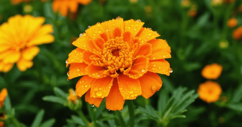 L’oeillet d’Inde : une fleur splendide et bénéfique pour votre jardin