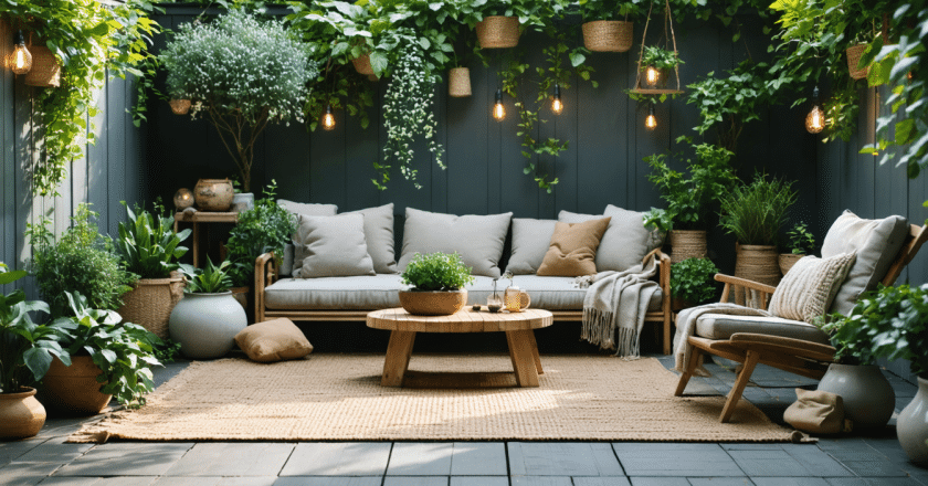 Transformez votre espace extérieur en un havre de paix avec un tapis d’extérieur cosy