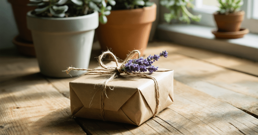 Un présent décoratif pour les amateurs de teintes naturelles