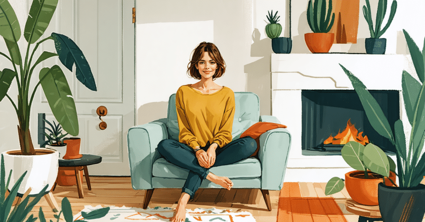 Julia Rouzaud, créatrice de Goodmoods, nous invite à découvrir son chez-soi