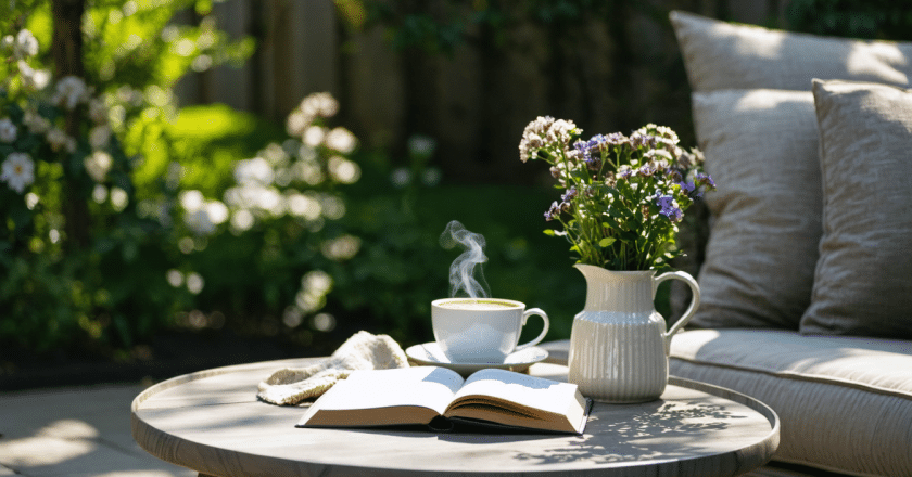 La table basse de jardin : un indispensable pour profitez de vos espaces extérieurs