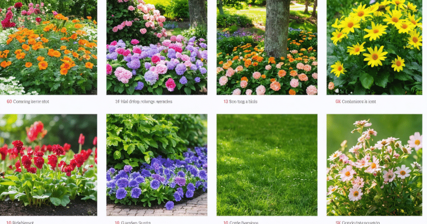 dix combinaisons de couleurs inspirantes pour embellir votre jardin