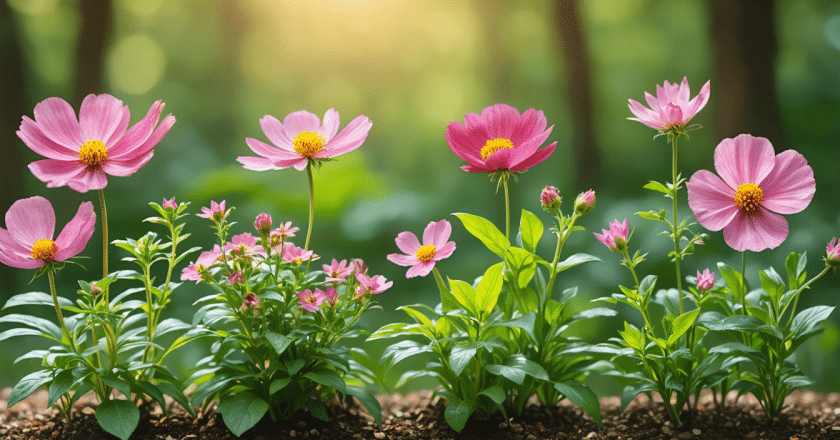 Découvrez six plantes aux floraisons éblouissantes pour transformer rapidement votre jardin en un véritable havre de beauté
