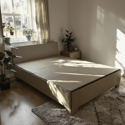 Lit en carton : options écologiques pour l’ameublement