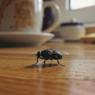Petit insectes noir maison : identification dans les espaces intérieurs