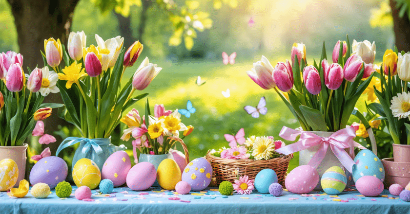 Pour l’arrivée du printemps, craquez pour des décorations vibrantes et colorées