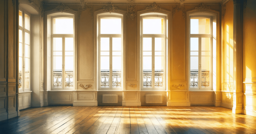 Un appartement haussmannien transformé par la lumière et une palette de couleurs ensoleillées