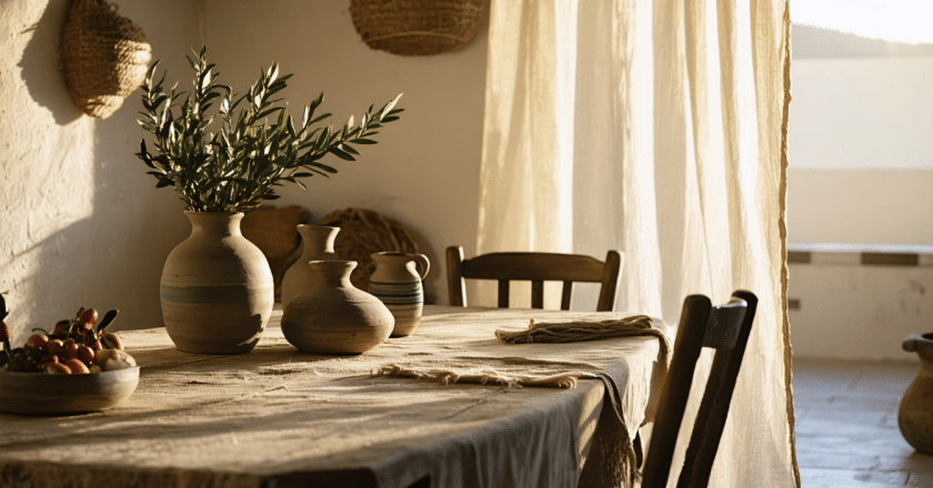 Inspirez-vous de la Méditerranée pour une décoration intérieure chaleureuse