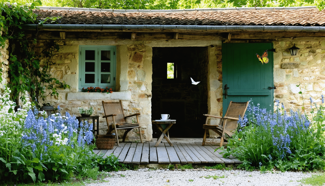 découvrez comment une charmante longère du perche s’est métamorphosée en un havre de paix confortable, entouré de nature et de douceur de vivre. inspirez-vous de ce lieu bucolique et authentique, idéal pour se ressourcer.