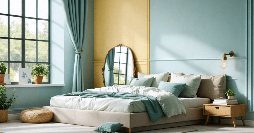 Les meilleures couleurs à choisir pour agrandir visuellement une petite chambre