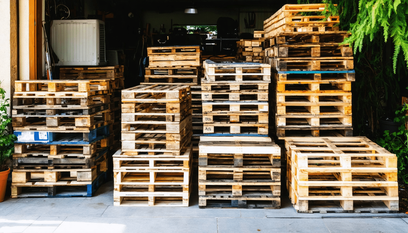 d&eacute;couvrez comment r&eacute;cup&eacute;rer des palettes en bois gratuitement chez brico d&eacute;p&ocirc;t, leurs usages d&eacute;co tendance et tout ce qu'il faut savoir sur le cadre l&eacute;gal de la r&eacute;cup&eacute;ration.