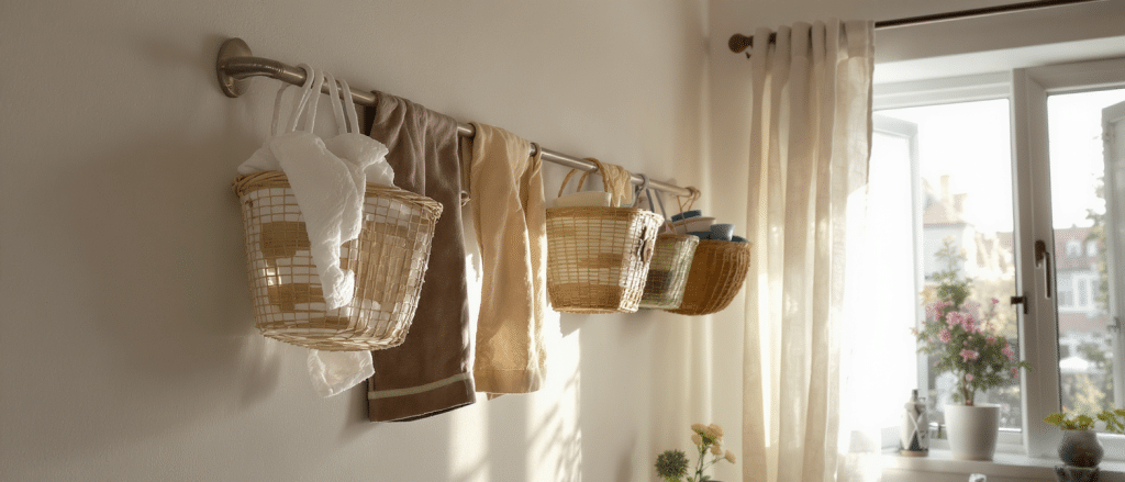 d&eacute;couvrez cinq astuces pratiques pour maximiser votre espace de rangement gr&acirc;ce &agrave; une tringle &agrave; rideaux. profitez de solutions ing&eacute;nieuses pour organiser efficacement votre int&eacute;rieur et gagner de la place en toute simplicit&eacute; !