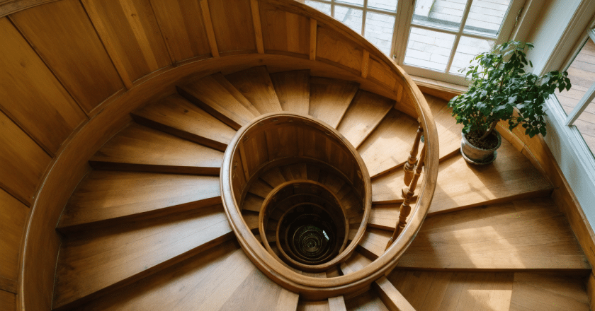Escalier en colimaçon et bois : prix d’achat, pose et contraintes