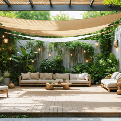 Occultation de pergola : toiles rétractables, canisses et alternatives durables