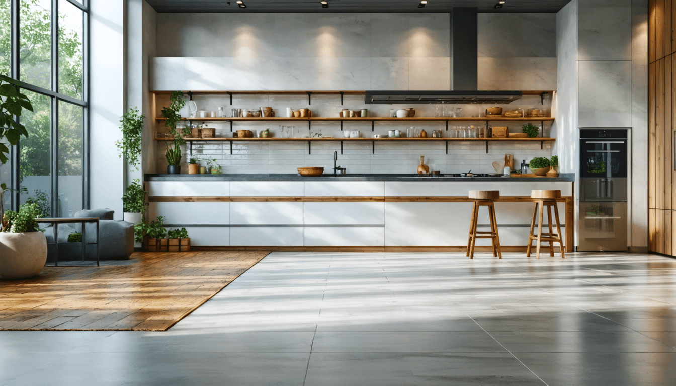 d&eacute;couvrez comment choisir le meilleur rev&ecirc;tement de sol pour votre cuisine : spc, carrelage ou bois technique. conseils, avantages et usages pour un sol esth&eacute;tique, r&eacute;sistant et adapt&eacute; &agrave; vos besoins.