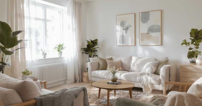 Transformation d’un cocon de 57 m² : un décor apaisant pour un espace revitalisé