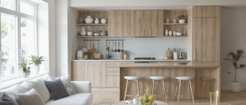 découvrez les astuces ingénieuses des architectes pour métamorphoser une petite cuisine ouverte en un espace à la fois élégant et parfaitement fonctionnel, optimisant chaque centimètre avec style.