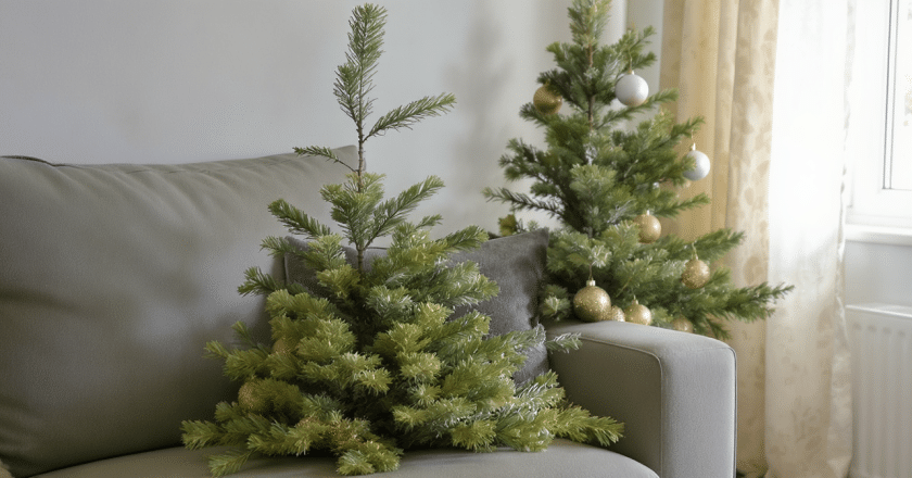 Découvrez l’astuce ingénieuse pour un sapin sans épines à la maison !