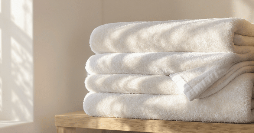 Le secret pour des serviettes de bain toujours moelleuses et impeccablement propres