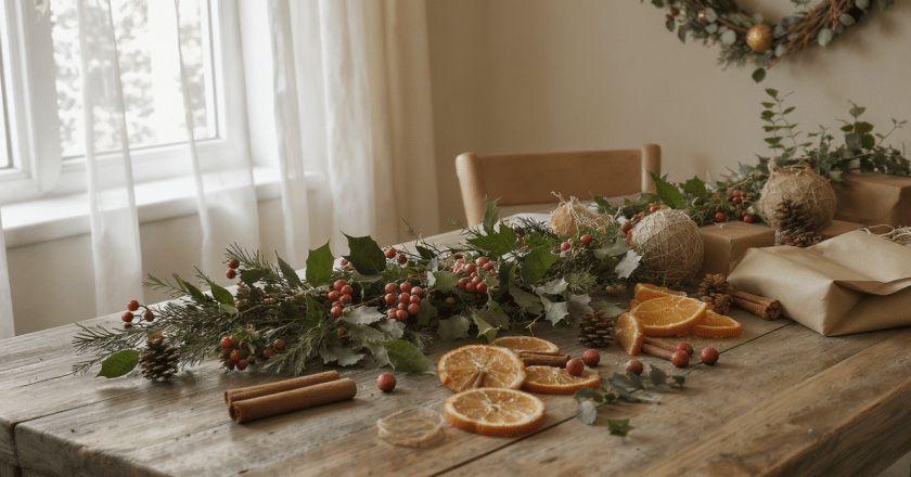 Noël au naturel : astuces pour végétaliser votre décoration festive