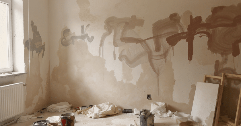 Quand l’art transforme la rénovation d’un appartement familial en une œuvre unique
