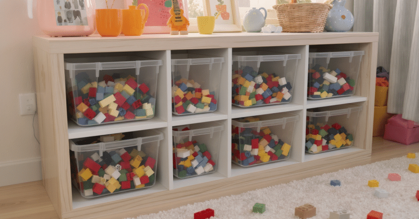Astuce IKEA : concevez un rangement ingénieux pour Lego® dans la chambre des enfants