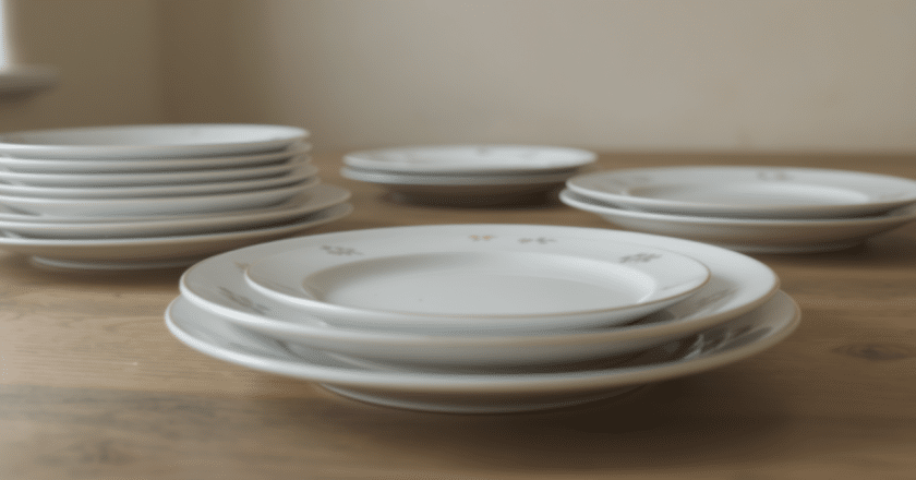Des assiettes abordables pour renouveler votre vaisselle en toute simplicité