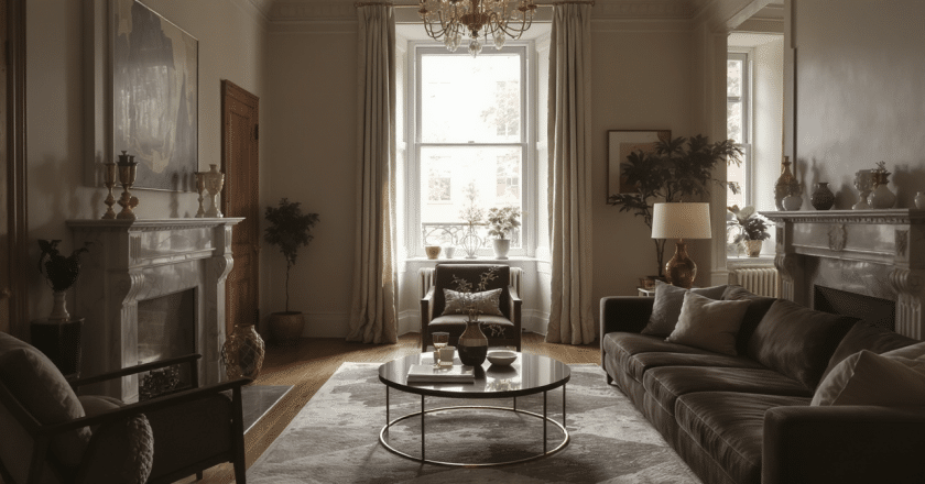 Quand un appartement d’avant-guerre se transforme en havre moderne grâce à l’élégance des matériaux nobles