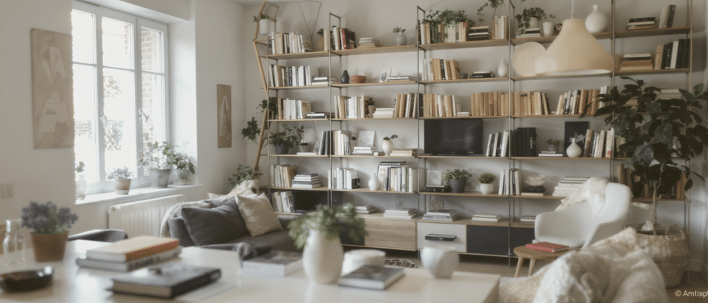 d&eacute;couvrez des biblioth&egrave;ques au design captivant, parfaites pour sublimer votre int&eacute;rieur tout en optimisant l'espace de rangement.