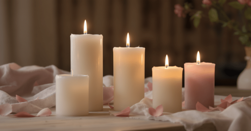 Découvrez des bougies élégantes pour illuminer votre Saint-Valentin