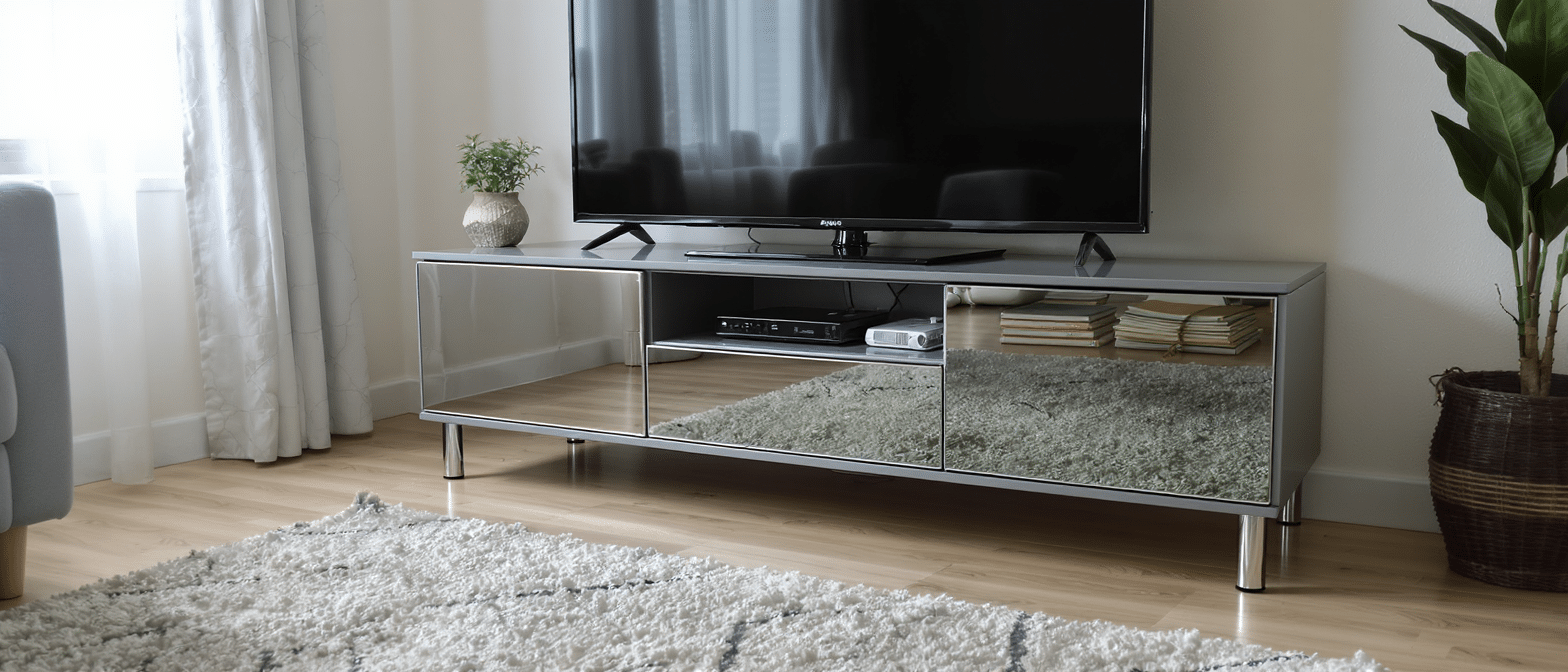 d&eacute;couvrez comment transformer votre meuble tv ikea en une pi&egrave;ce ultra design avec une touche chrom&eacute;e gr&acirc;ce &agrave; notre guide de hacks simples et &eacute;l&eacute;gants.