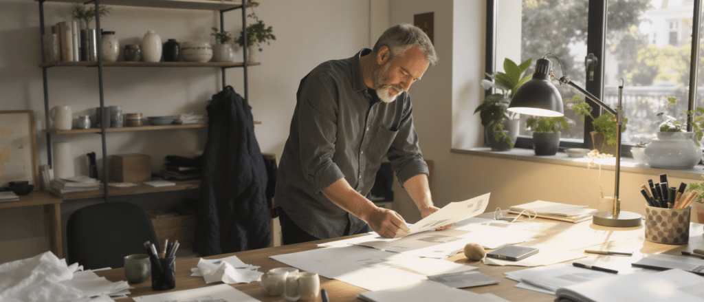 d&eacute;couvrez le studio putman et plongez dans l'h&eacute;ritage vivant de la c&eacute;l&egrave;bre designer, perp&eacute;tu&eacute; avec passion &agrave; travers une plong&eacute;e exclusive au c&oelig;ur de sa cr&eacute;ation.