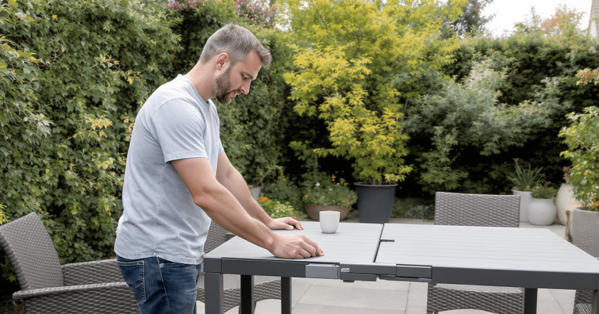 Choisir une table de jardin extensible pour optimiser votre espace extérieur
