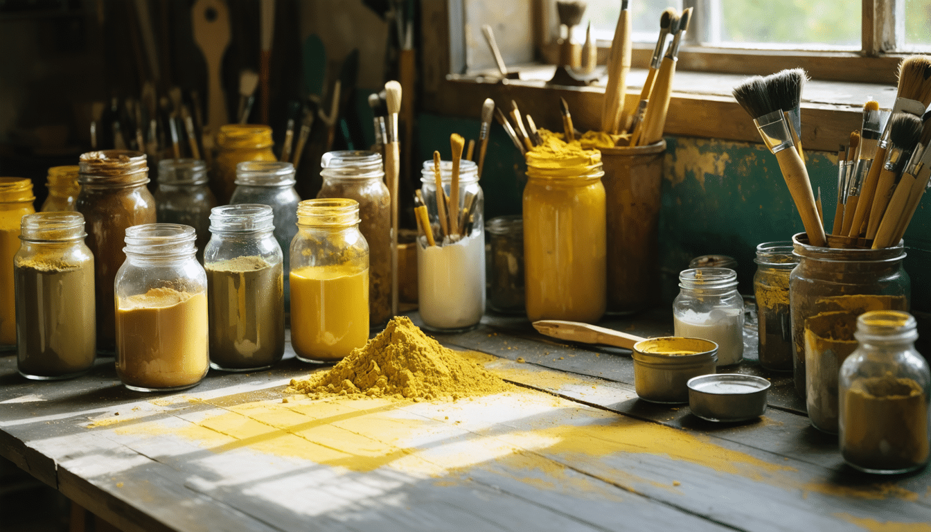 d&eacute;couvrez comment obtenir une couleur ocre parfaite gr&acirc;ce aux pigments, aux techniques de m&eacute;lange et explorez ses usages pour sublimer votre d&eacute;coration murale.