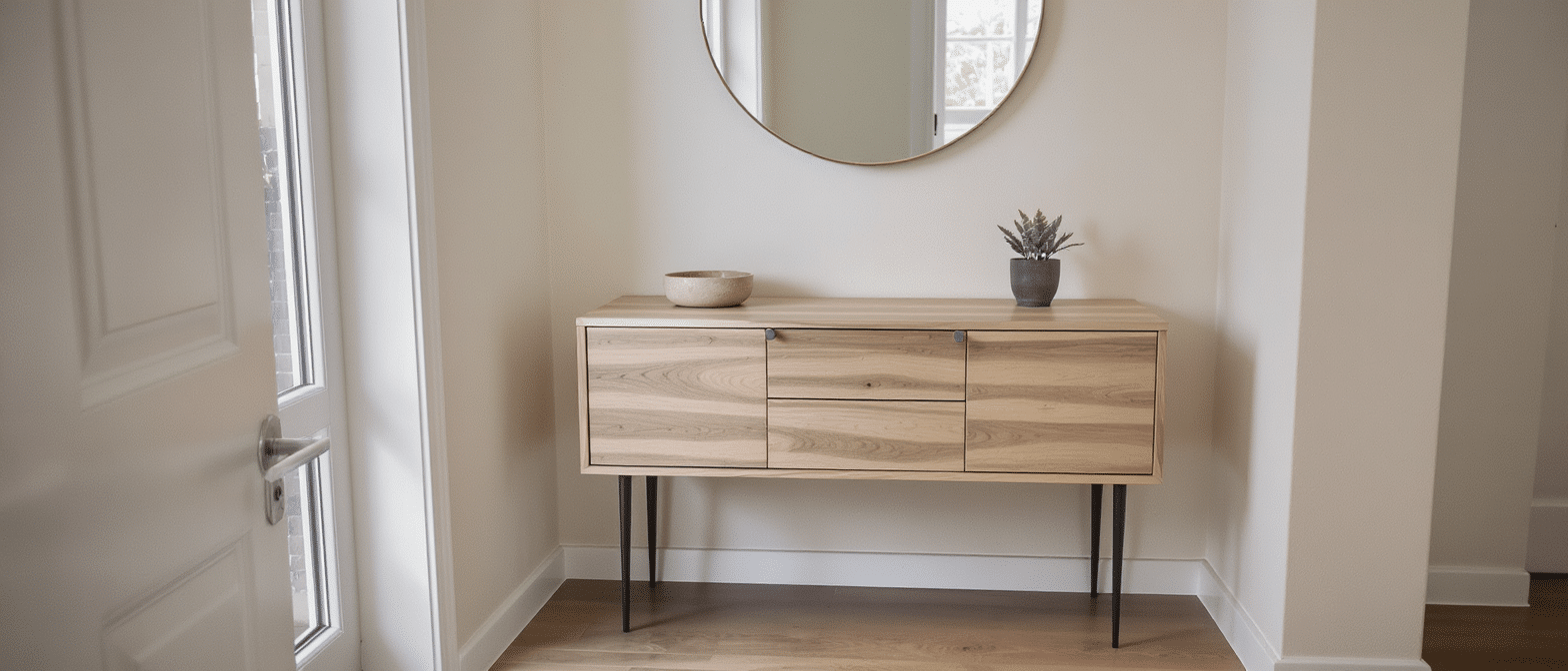 d&eacute;couvrez comment r&eacute;aliser une console design unique avec des meubles ikea pour sublimer votre entr&eacute;e gr&acirc;ce &agrave; notre guide diy facile et cr&eacute;atif.