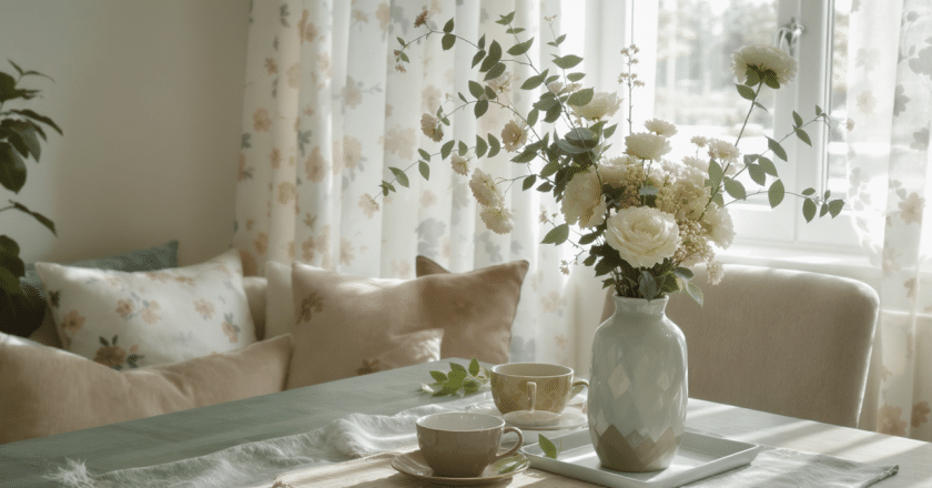 Décoration printanière : adoptez la magie des motifs floraux pour un intérieur frais et tendance